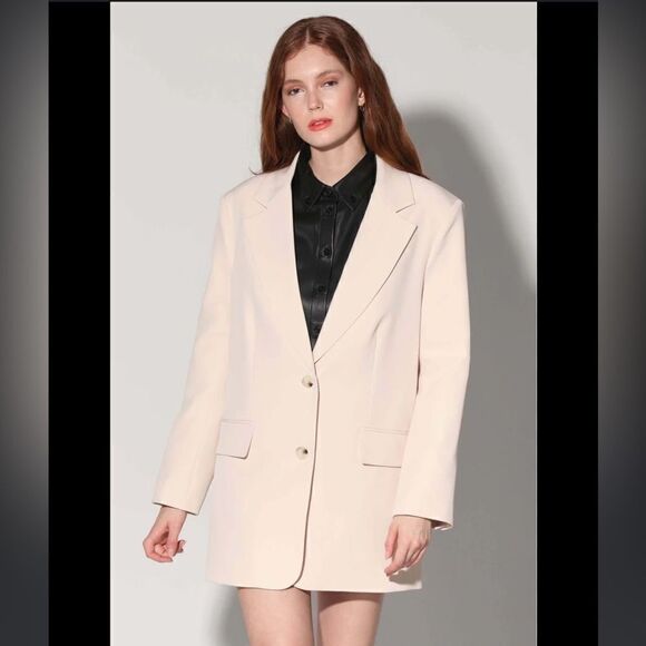 Walter Baker Kira Blazer in Bone Women’s Size Small, NWT - Picture 2 of 11